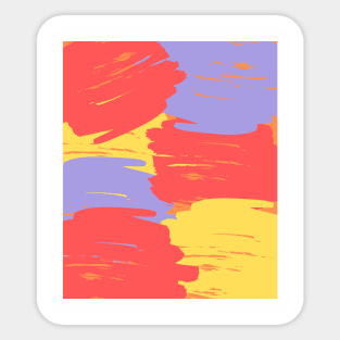 Colorful splash of color Sticker